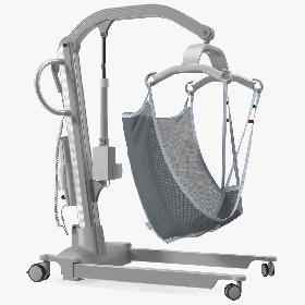 Patient Lift with Sling Rigged 3D